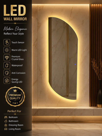 Premium LED Wall Mirror | Modern Luxury Mirror With 20% Off